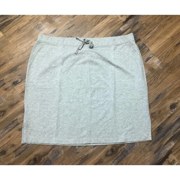 J. Jill Dresses & Skirts - J. Jill PureJill Pencil Skirt Grey Heather Knit Knee Length Size 3X NWT